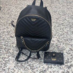 Mini backpack and wallet/card case